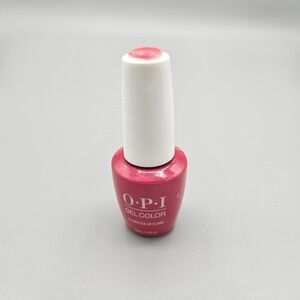 OPI GelColor 15 Minutes of Flame GC H011 Fuchsia Pink Shimmer Nail Polish 0.5oz